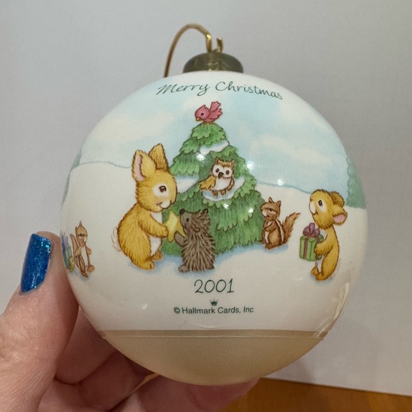 Vintage Hallmark Ornaments snowman and the night before Christmas 1997 and 2001 - Picture 3 of 7